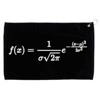 Normal Distribution Statistics Probablity Data Analyst Joke Meaningful Gift Grommeted Golf Towel