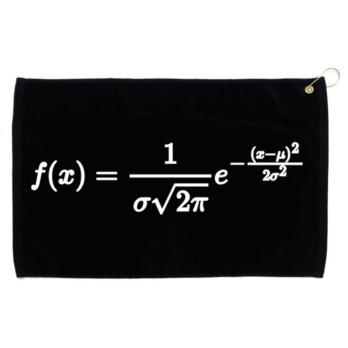 Normal Distribution Statistics Probablity Data Analyst Joke Meaningful Gift Grommeted Golf Towel