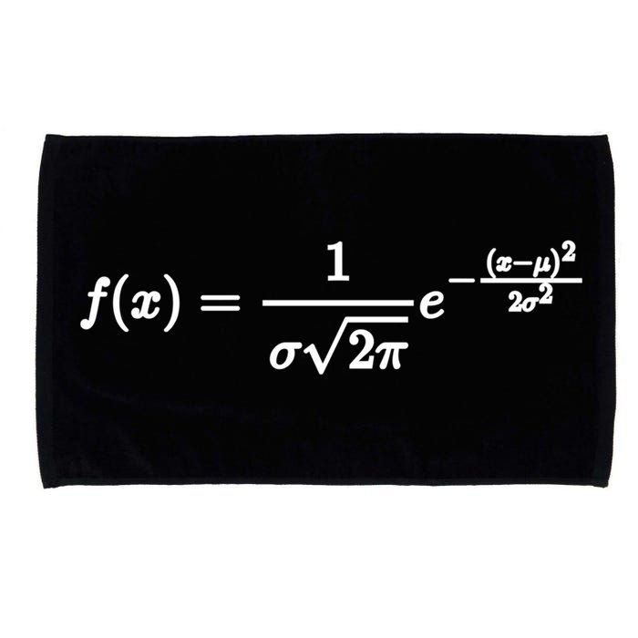 Normal Distribution Statistics Probablity Data Analyst Joke Meaningful Gift Microfiber Hand Towel