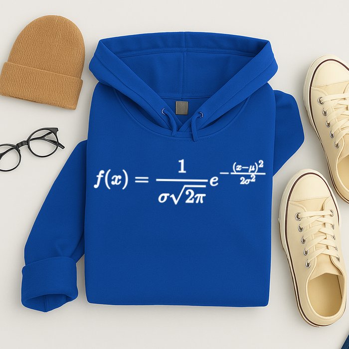 Normal Distribution Statistics Probablity Data Analyst Joke Meaningful Gift Hoodie