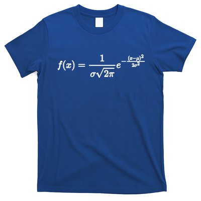 Normal Distribution Statistics Probablity Data Analyst Joke Meaningful Gift T-Shirt