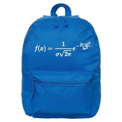 Normal Distribution Statistics Probablity Data Analyst Joke Meaningful Gift 16 in Basic Backpack