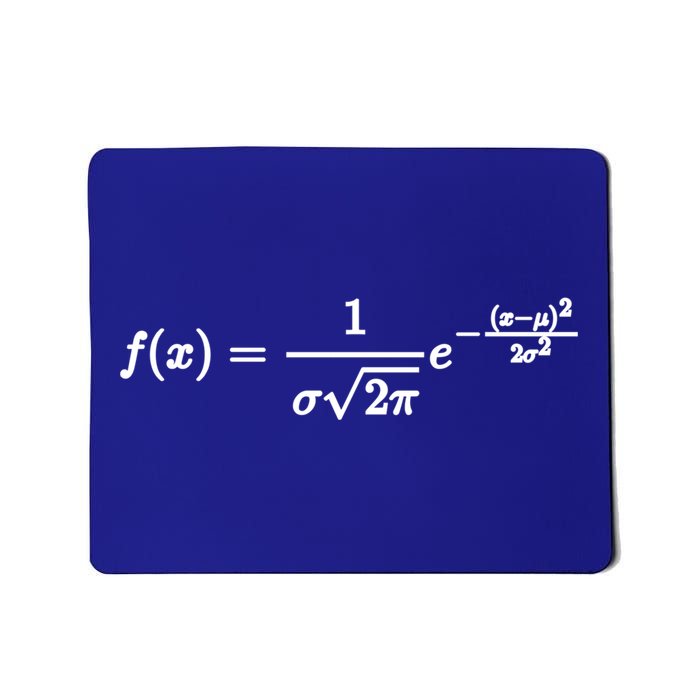 Normal Distribution Statistics Probablity Data Analyst Joke Meaningful Gift Mousepad