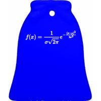 Normal Distribution Statistics Probablity Data Analyst Joke Meaningful Gift Ceramic Bell Ornament