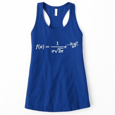 Normal Distribution Statistics Probablity Data Analyst Joke Meaningful Gift Womens Tank Top