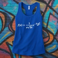 Normal Distribution Statistics Probablity Data Analyst Joke Meaningful Gift Womens Tank Top