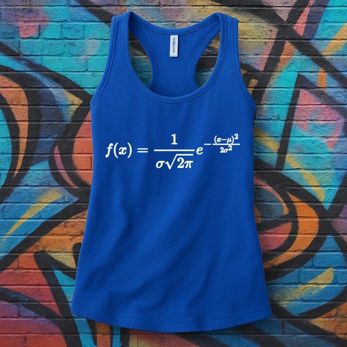 Normal Distribution Statistics Probablity Data Analyst Joke Meaningful Gift Womens Tank Top