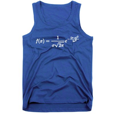 Normal Distribution Statistics Probablity Data Analyst Joke Meaningful Gift Tank Top