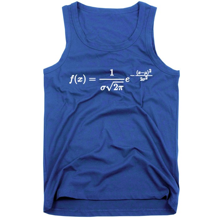 Normal Distribution Statistics Probablity Data Analyst Joke Meaningful Gift Tank Top