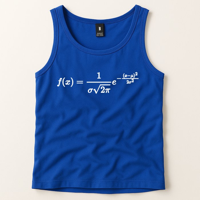 Normal Distribution Statistics Probablity Data Analyst Joke Meaningful Gift Tank Top