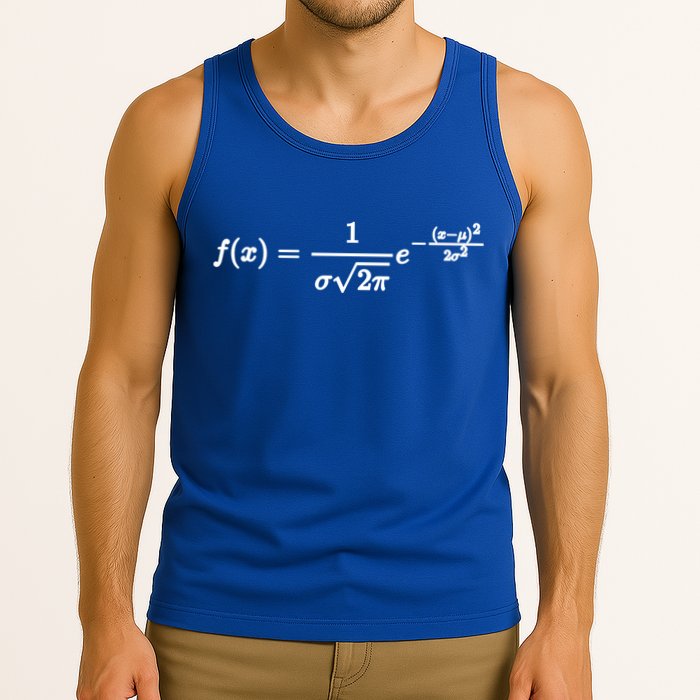 Normal Distribution Statistics Probablity Data Analyst Joke Meaningful Gift Tank Top