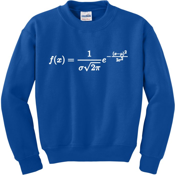 Normal Distribution Statistics Probablity Data Analyst Joke Meaningful Gift Kids Sweatshirt