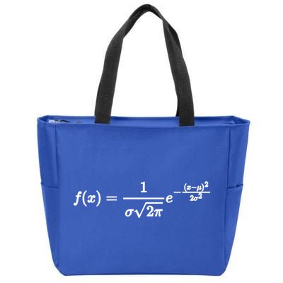 Normal Distribution Statistics Probablity Data Analyst Joke Meaningful Gift Zip Tote Bag