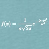 Normal Distribution Statistics Probablity Data Analyst Joke Meaningful Gift Sueded Cloud Jersey T-Shirt
