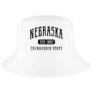 Nebraska Distressed Sports Design Cool Comfort Performance Bucket Hat