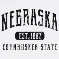 Nebraska Distressed Sports Design Sustainable Bucket Hat