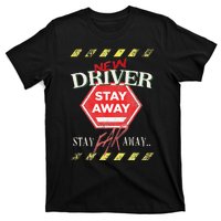 New Driver Stay Far Away Student Driving Instructor T-Shirt