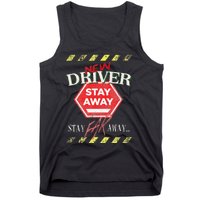 New Driver Stay Far Away Student Driving Instructor Tank Top