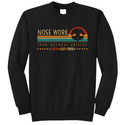 Nosework Dog Sport Training Nose Work Scent Work For Dogs Sweatshirt