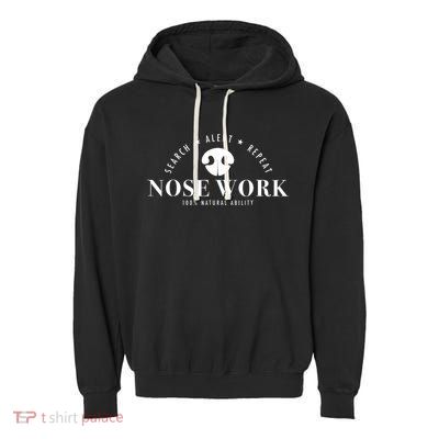 Nosework Dog Sport Training Nose Work Scent Work For Dogs Garment-Dyed Fleece Hoodie