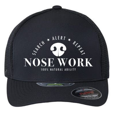 Nosework Dog Sport Training Nose Work Scent Work For Dogs Flexfit Unipanel Trucker Cap