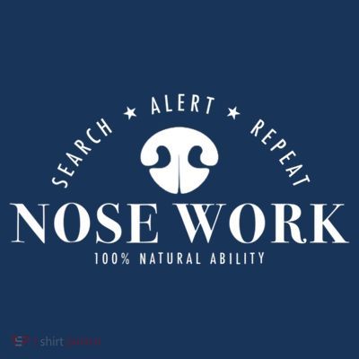 Nosework Dog Sport Training Nose Work Scent Work For Dogs T-Shirt