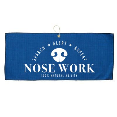 Nosework Dog Sport Training Nose Work Scent Work For Dogs Large Microfiber Waffle Golf Towel