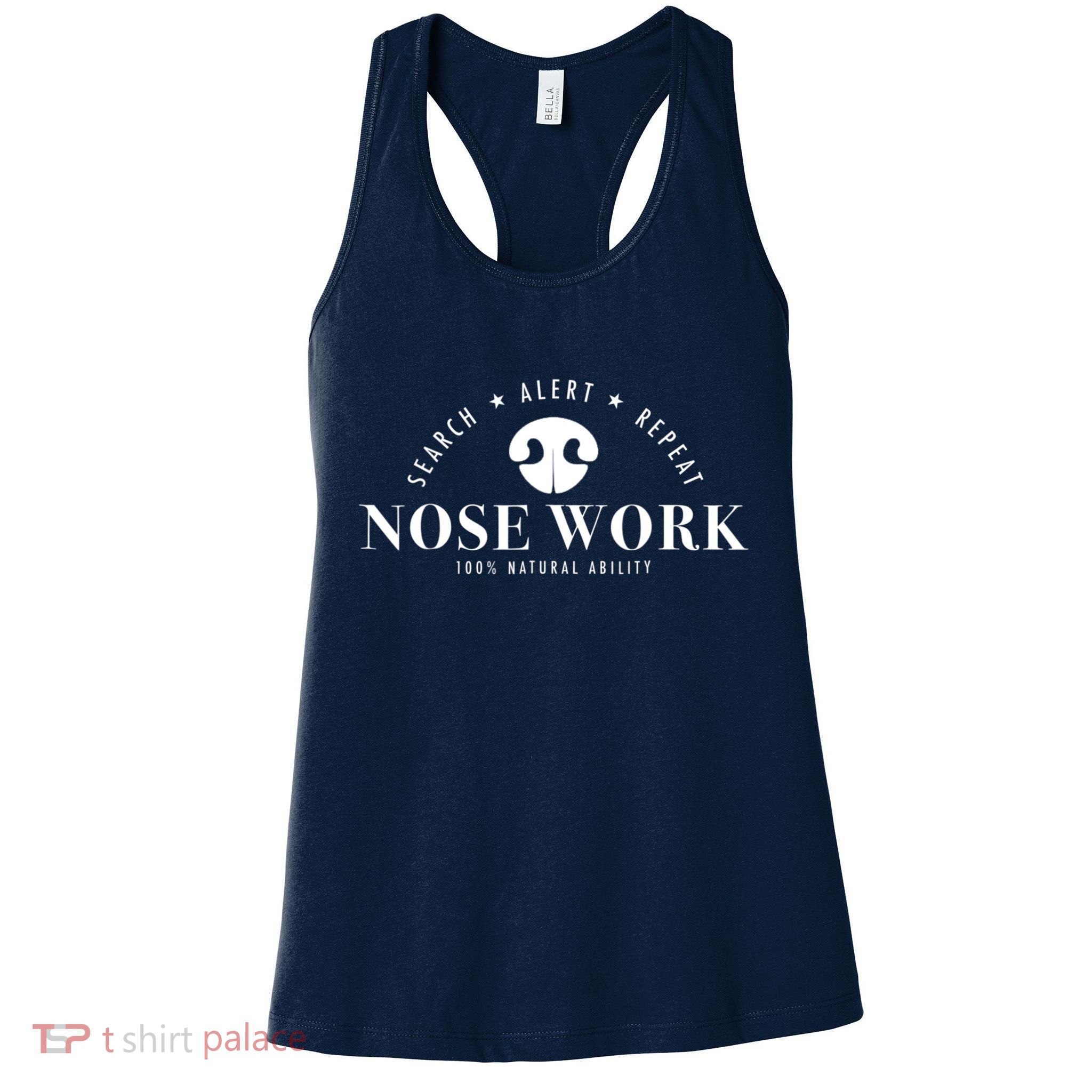 Nosework Dog Sport Training Nose Work Scent Work For Dogs Womens Tank Top
