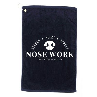 Nosework Dog Sport Training Nose Work Scent Work For Dogs Golf Towel