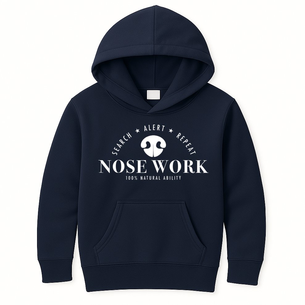 Nosework Dog Sport Training Nose Work Scent Work For Dogs Kids Hoodie