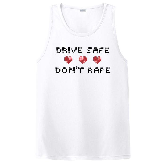 Notinteresting Drive Safe DonT Rape PosiCharge Competitor Tank