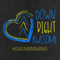 National Down Syndrome Awareness Month Down Right Awesome Cool Comfort Performance Bucket Hat