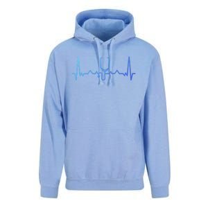 Nurse Doctor Stethoscope Heartbeat Funny Gift Cute Gift Unisex Surf Hoodie