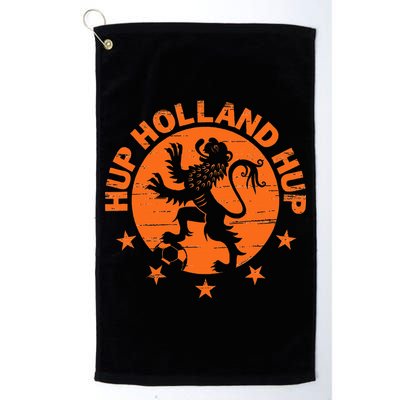 Netherlands Dutch Soccer Hup Holland Oranje Golf Towel