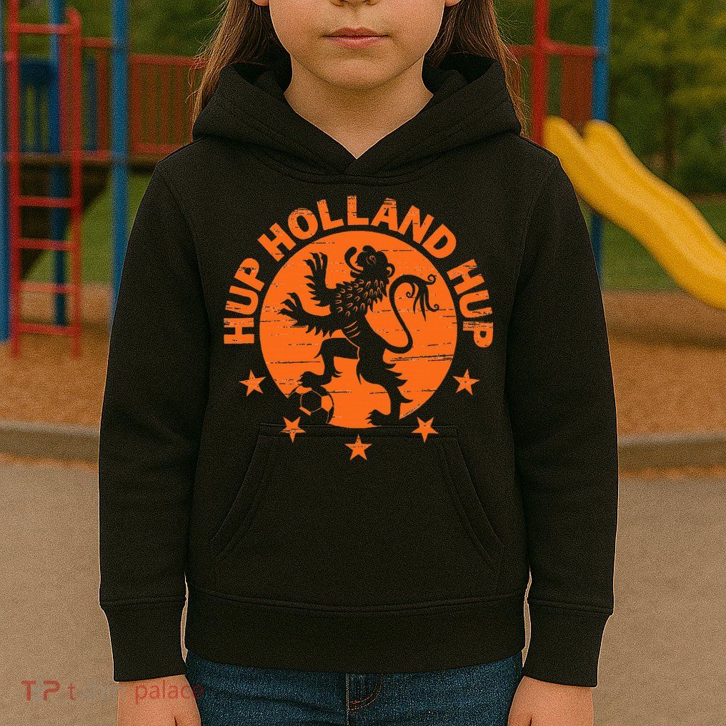 Netherlands Dutch Soccer Hup Holland Oranje Kids Hoodie