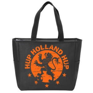 Netherlands Dutch Soccer Hup Holland Oranje Zip Tote Bag