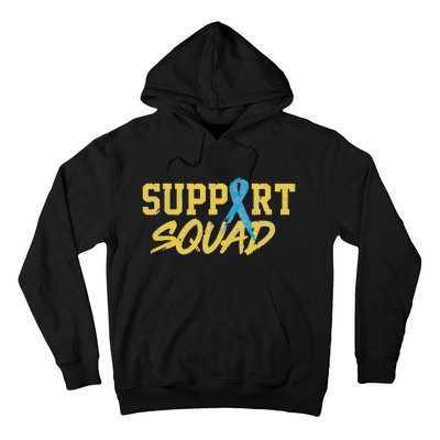 National Down Syndrome Awareness Month Support Squad T21 Hoodie