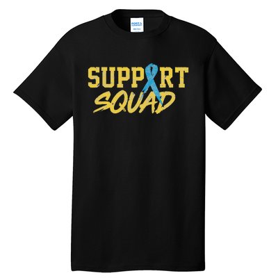 National Down Syndrome Awareness Month Support Squad T21 Tall T-Shirt