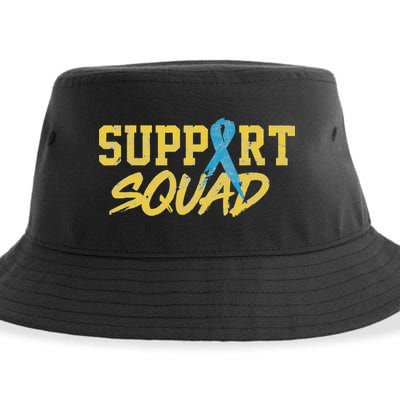 National Down Syndrome Awareness Month Support Squad T21 Sustainable Bucket Hat
