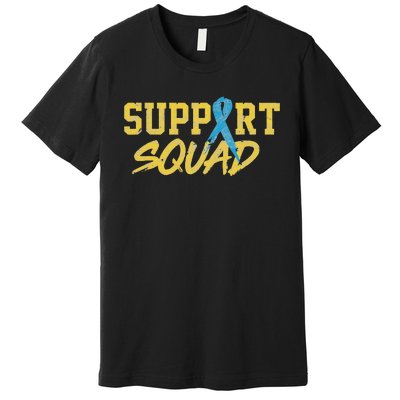 National Down Syndrome Awareness Month Support Squad T21 Premium T-Shirt