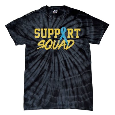 National Down Syndrome Awareness Month Support Squad T21 Tie-Dye T-Shirt