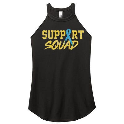 National Down Syndrome Awareness Month Support Squad T21 Women’s Perfect Tri Rocker Tank