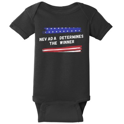 Nevada Determines The Winner Key Battleground State Baby Bodysuit