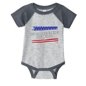 Nevada Determines The Winner Key Battleground State Infant Baby Jersey Bodysuit