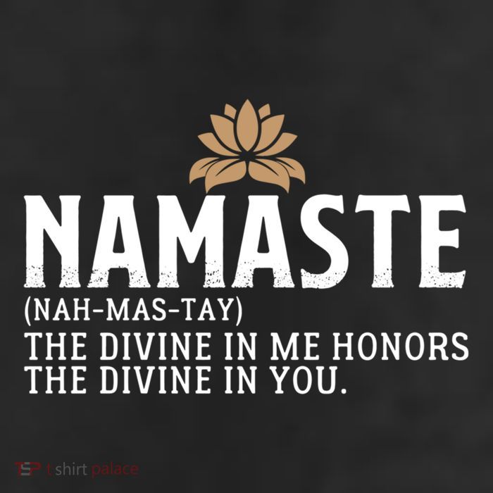 Namaste Definition The Divine In Me Honors The Divine In You Gift Cool Comfort Performance Bucket Hat