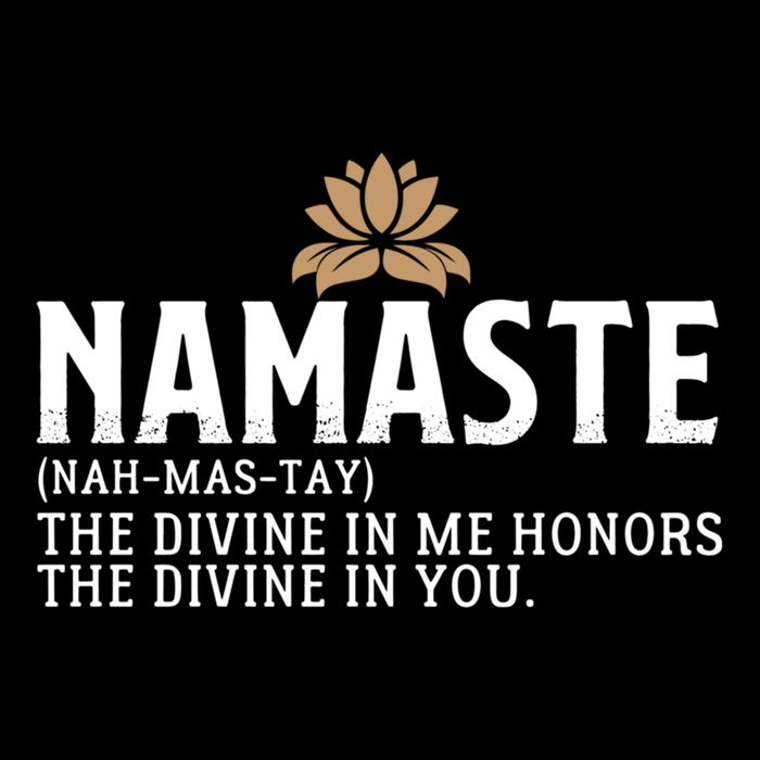 Namaste Definition The Divine In Me Honors The Divine In You Gift Doggie Tank
