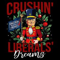 Nutcracker Donald Trump The 47th President Funny Humor Xmas Visor