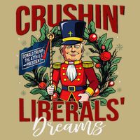 Nutcracker Donald Trump The 47th President Funny Humor Xmas Cooling Performance Crew T-Shirt
