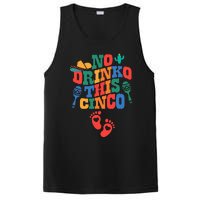 No Drink This Cinco De Mayo Funny Pregnancy Announcement PosiCharge Competitor Tank