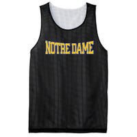 N.O.T.R.E. D.A.M.E. Vintage City Mesh Reversible Basketball Jersey Tank